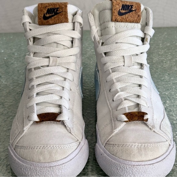 NIKE “INDIGO” Canvas High Tops Women’s Size 5.5 - Picture 7 of 12